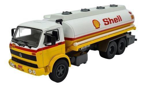 Shell タンクローリー 1/14 Miniatura Caminhão Vw 13.130 Tanque Shell Metal 1:43 - IXO